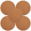 5 Pack Cork Coasters – Round Non-Slip Table Protectors 1
