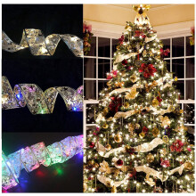 Guirlande lumineuse LED de 2 m avec 20 ampoules pour sapin de Noël