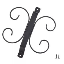 Soporte de metal independiente para copas de vino, con capacidad para 4 copas.