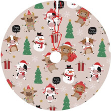 Christmas Tree Skirt Mat 30 inches