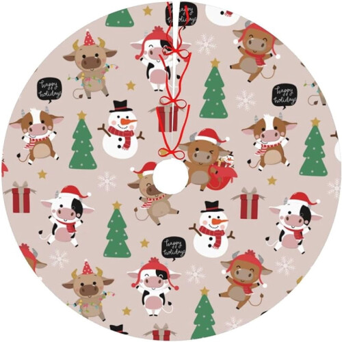 Christmas Tree Skirt Mat 30 inches