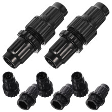Ensemble de raccords pour tuyau d'arrosage – Plastique durable, 5 pièces