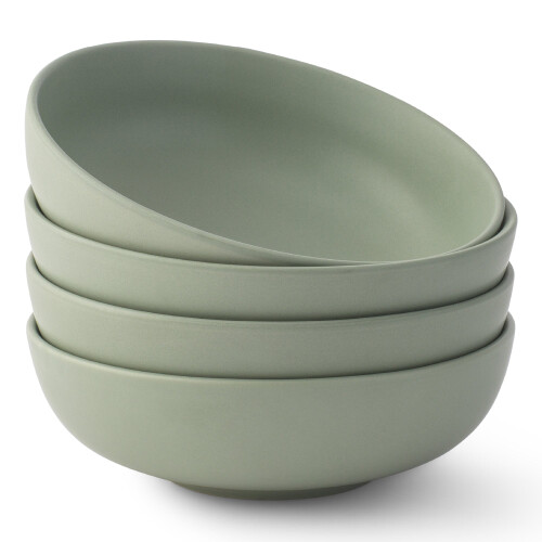 Mesa Stoneware Pasta Bowls 4-Piece Set 30 oz