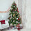 Christmas Tree Ornament Set Red Green Gold 66 Pcs 1