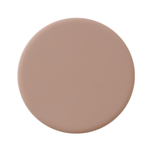 Silicone tea coaster brown red 11cm