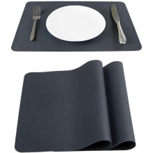 Silicone Placemat 40 x 30 cm Non-Slip Set of 2