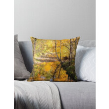 Capa de almofada decorativa Reflecting Fall, 45x45 cm (18x18 polegadas)