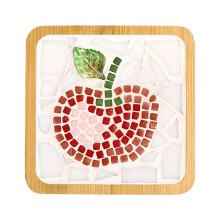YiFudd glass tile craft kit mixed colors 100 pcs