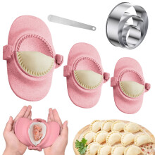 Juego para hacer dumplings con cortador de masa (3 tamaños)
