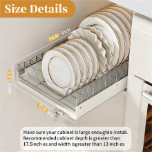 Pullout Cabinet Organizer with Nano Adhesive Film 1 Pack