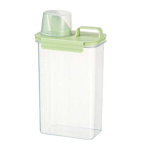 Kunststoff-Reisbehälter, transparent, versiegelt, 5 Liter