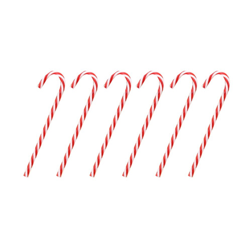 Candy Cane Lawn Stakes Christmas Pathway Markers 6pcs