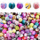 Acrylic Beads Multicolor 8mm Round Spacer Beads 500 Pcs 1