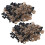 Black Plastic Eye Washers 6mm 200 pcs 1