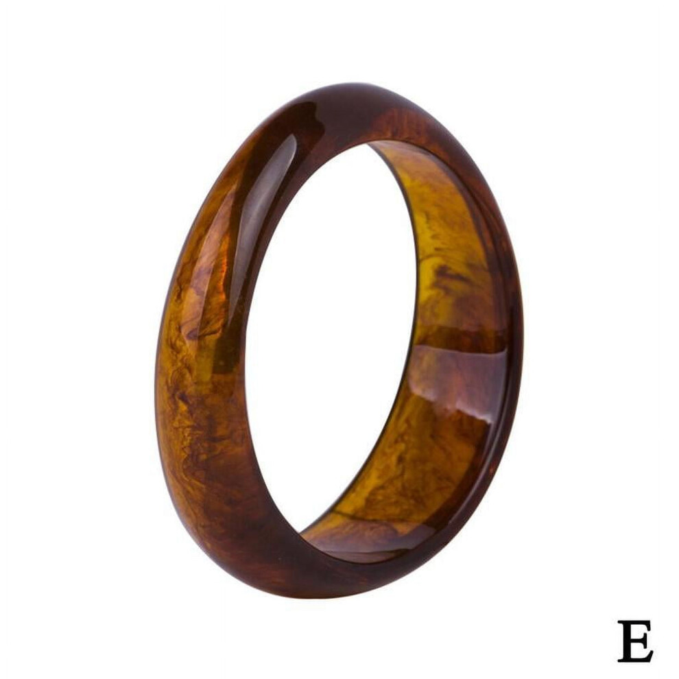 Resin cuff bracelet acrylic wide irregular 1 piece-image-OPC-PW677KJ-NEW