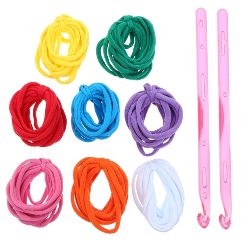 Loom potholder loops with crochet hooks 98 pcs