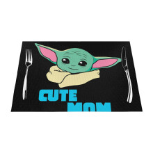 Zestaw 4 podkładek Baby Yoda Star Wars
