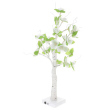 Lampe de nuit LED Arbre à fleurs – Plastique, 60 x 20 x 10 cm