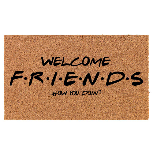 Coco Coir Welcome Doormat 24 x 16 inches