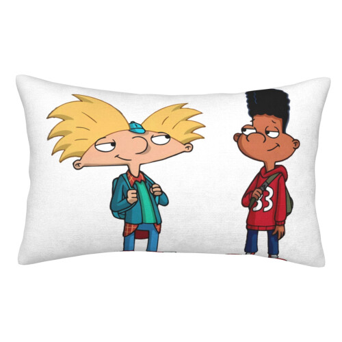 Fronhas Hey Arnold super macias e felpudas de 50x75 cm (20x30 polegadas)