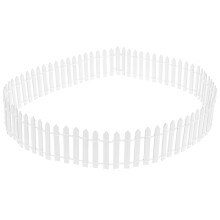 Minivalla de madera para jardines de hadas – Blanca