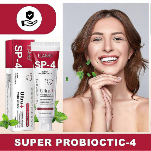Sp-4 Toothpaste, Sp-4 Probiotic Toothpaste, 120 g Sp-4 Toothpaste, Fresh Breath Toothpaste, Complete Dental Care 1