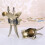Unique Triangular Base Wine Cup Retro Styles Zinc-Honggu L 7