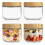 Multifunctional Glass Kitchen Jars With Wide-300ml 4 pack 3