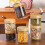 Multifunctional Glass Kitchen Jars With Wide-300ml 4 pack 5