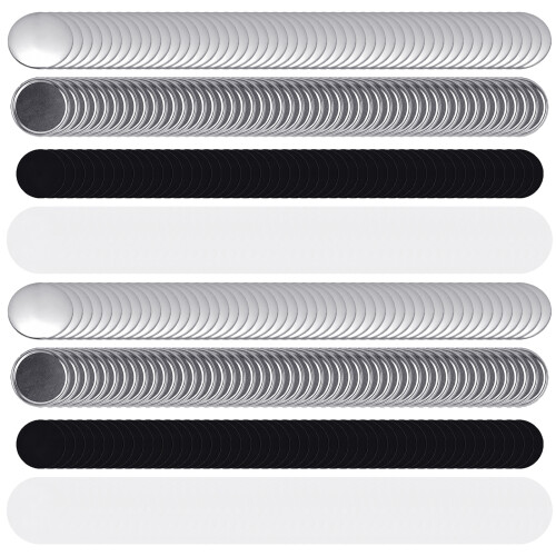 Iron Materials Blank Magnets For Handmade Refrigerator-100 sets