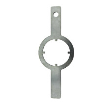 Chiave a Forchetta 21366 TB123A Argento Metallo per Dado Cestello Lavatrice, Compatibile con Kenmore Whirlpool GE Maytag