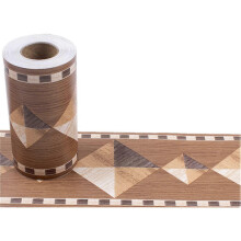 Peel and Stick Wallpaper Border 10m Brown Self Adhesive PVC Removable for Kitchen Bathroom Home Wall Furniture Decor Strip