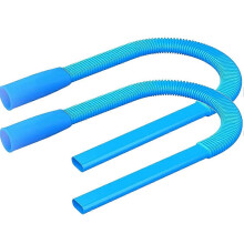 Kit di pulizia per condotto asciugatrice compatibile con aspirapolvere standard, tubo flessibile in silicone PE blu per rimozione lanugine