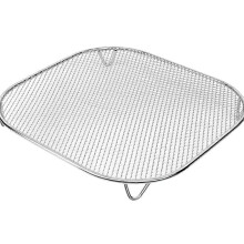 Crisper Tray compatible with Ninja Crispi FN100 AS101 304 Stainless Steel Dishwasher Safe for 2.5Qt 4Qt 6Qt Glass Containers Silver