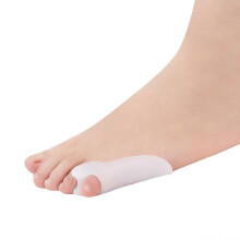 Pinky Toe Bunion Corrector Straightener Separator Spacer Pain Relief Cushion TPE Gel 1 Pack 2 Pads One Size Fits Most Feet