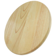 Sedile di ricambio per sgabello rotondo in legno, 31,75 cm, colore kaki, superficie liscia, ideale per casa, cucina, bar, giardino e ristorante.