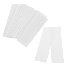 Białe paski bibuły filtracyjnej 7,5 x 2,8 cm do chromatografii i czyszczenia szkła laboratoryjnego (100 szt.)