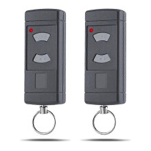 Lot de 2 télécommandes de porte de garage compatibles avec Hormann HSE2-40 HS4-40 HSM4-40 HS2-40 40,685 MHz, bouton gris de remplacement