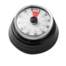 Mechaniczny timer do sauny ze stali nierdzewnej z alarmem dźwiękowym, bez baterii