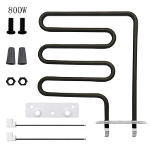 800W Electric Smoker Heating Element Compatible with Masterbuilt MB20071117 MB26073519 120V 220V Replacement Part with Fitting Kit