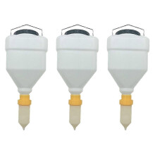 3 szt. 3,5 l plastikowych butelek do sosu wiszącego z dozownikiem do sosu do kuchni, restauracji, grilla, kempingu, ketchupu, miodu, oleju