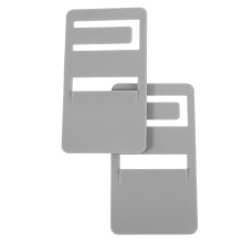 Clip di supporto per porta frigorifero camper compatibile con vari modelli, 2 pezzi in ABS grigio, kit riparazione maniglia
