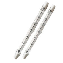 R7s 118mm 500W Halogen Tube Bulb Dimmable 2800K Warm White 11000LM AC 200-240V for Home Work Security Floor Lamps 5-Pack