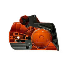 Ensemble de frein de chaîne et couvercle de pignon d'embrayage compatible avec les tronçonneuses Husqvarna 435, 435E et 440 (référence 536329204).