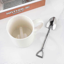 Ceramic Middle Finger Mug 300ml Novelty Creative Design for Coffee Milk Water Home Daily Use Desktop Ornament