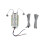 32-Channel Stair Light Controller with Motion Sensor, Adjustable Dimming Speed & Step Settings, 12V/24V for Indoor Use 1