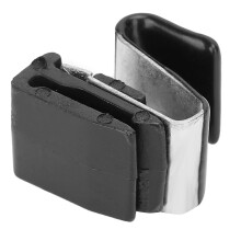 Zacisk sprężyny zwalniającej klapkę wlewu paliwa kompatybilny z Mitsubishi Lancer Mirage Outlander Pajero ABS Czarny OEM MB642442 MR970563