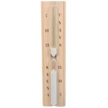 Sauna Wooden Hourglass Timer 15 Minute Reminder for Indoor Sauna Dry Steam Room Wood Glass Construction Time Measurement Device