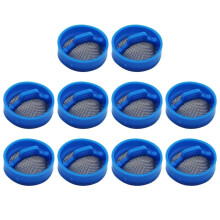 10 stuks blauwe roestvrije inlaatfilters voor wasmachines, vervanging voor sedimentfiltratie, compatibel met automatische wasmachines.