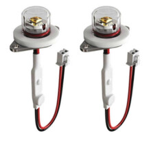 Módulo de desinfección LED UVC compatible con purificadores y dispensadores de agua para mascotas, 12-24V DC, 30 cm, paquete de 2